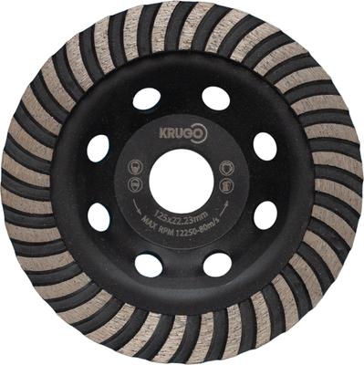 Алмазная чашка Krugo 125x22.23мм / CWS05A - 