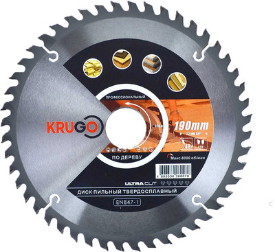 Пильный диск Krugo WA190048 - 