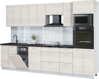 

Кухонный гарнитур, Мила Лайт 3.1-ПМ3