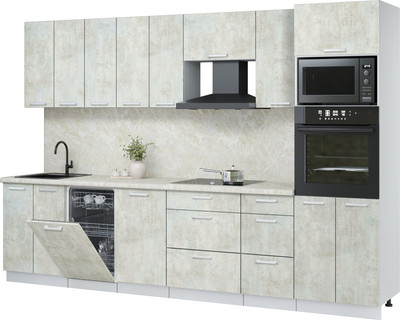 

Кухонный гарнитур, Мила Лайт 3.1-ПМ3