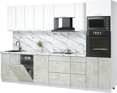 

Кухонный гарнитур, Мила Лайт 3.1-ПМ3