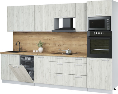 

Кухонный гарнитур, Мила Лайт 3.1-ПМ3