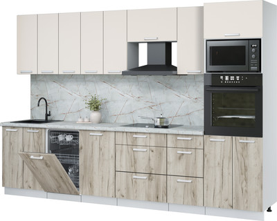 

Кухонный гарнитур, Мила Лайт 3.1-ПМ3