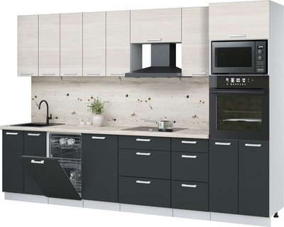 

Кухонный гарнитур, Мила Лайт 3.1-ПМ3