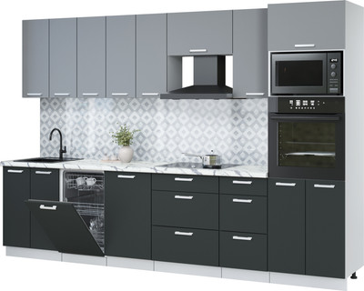 

Кухонный гарнитур, Мила Лайт 3.1-ПМ3