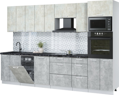 

Кухонный гарнитур, Мила Лайт 3.1-ПМ3