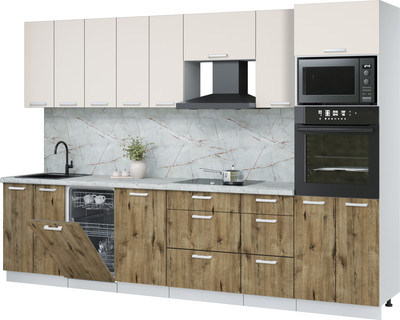 

Кухонный гарнитур, Мила Лайт 3.1-ПМ3