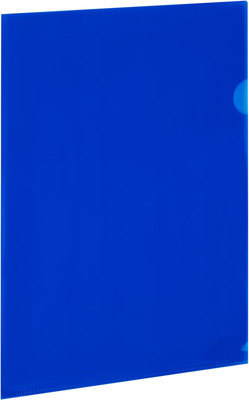 Папка-уголок Brauberg Universal / 273045 (синий) - 