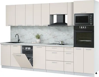 

Кухонный гарнитур, Мила Лайт 3.2-ПМ3