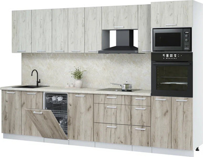 

Кухонный гарнитур, Мила Лайт 3.2-ПМ3