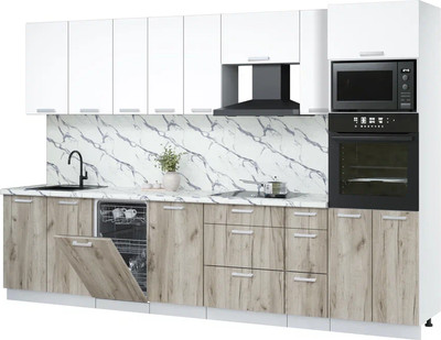 

Кухонный гарнитур, Мила Лайт 3.2-ПМ3