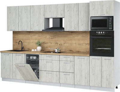 

Кухонный гарнитур, Мила Лайт 3.25-ПМ3