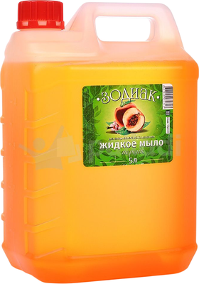 Мыло жидкое ЗОДИАК Персик (5л) -