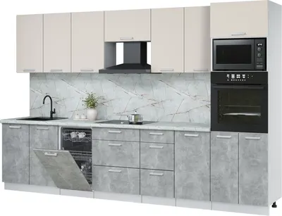 

Кухонный гарнитур, Мила Лайт 3.25-ПМ3