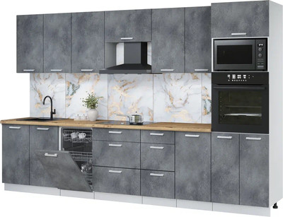 

Кухонный гарнитур, Мила Лайт 3.25-ПМ3