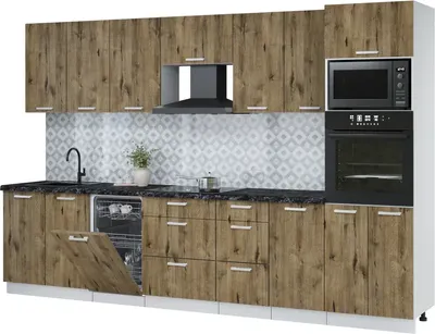 

Кухонный гарнитур, Мила Лайт 3.25-ПМ3