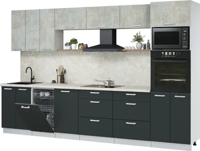 

Кухонный гарнитур, Мила Лайт 3.3-ПМ3