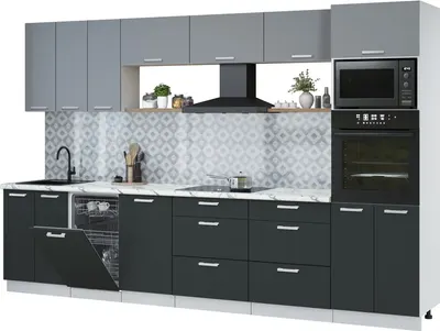 

Кухонный гарнитур, Мила Лайт 3.3-ПМ3