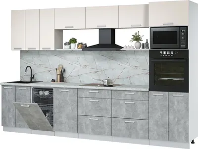 

Кухонный гарнитур, Мила Лайт 3.3-ПМ3