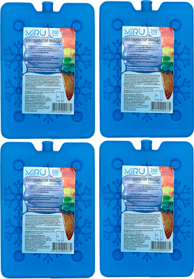 Набор аккумуляторов холода Miru 7009 (4шт) - 