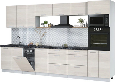 

Кухонный гарнитур, Мила Лайт 3.5-ПМ3