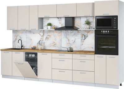 

Кухонный гарнитур, Мила Лайт 3.5-ПМ3