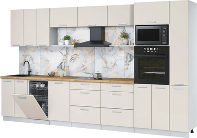 

Кухонный гарнитур, Мила Лайт 3.6-ПМ3