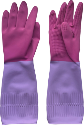 

Перчатки хозяйственные, С удлиненной манжетой ароматизированные Рози / 092670