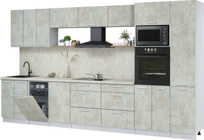 

Кухонный гарнитур, Мила Лайт 3.7-ПМ3