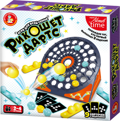 Настольная игра Десятое королевство Aктив time Рикошет Дартс / 70072 - 