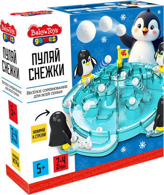 Настольная игра Baby Toys Пуляй снежки / 70067 - 