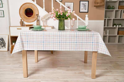 Скатерть Stolima Dunya Клетка 3016 (160x130) - 