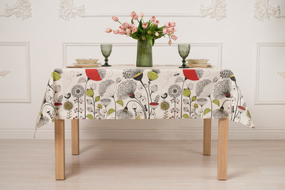 Скатерть Stolima Виниллайт 1003 Одуванчики (180x140) - 