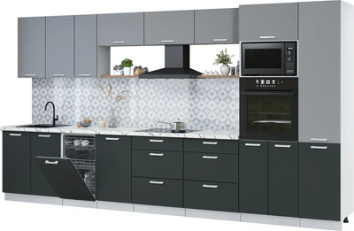 

Кухонный гарнитур, Мила Лайт 3.9-ПМ3