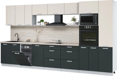 

Кухонный гарнитур, Мила Лайт 3.9-ПМ3