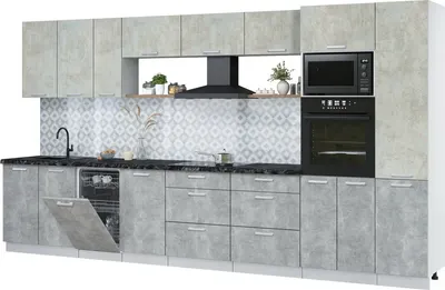 

Кухонный гарнитур, Мила Лайт 3.9-ПМ3