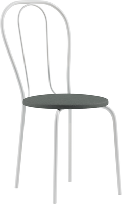 Стул Mio Tesoro Тюльпан Плюс (серый/белый) -