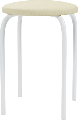 Табурет Mio Tesoro Чико (бежевый/белый) -