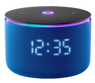 Умная колонка Яндекс Станция Мини 3 Про с Zigbee YNDX-00059BLU (синий + ПЗУ Яндекс YNDX-00650) - 