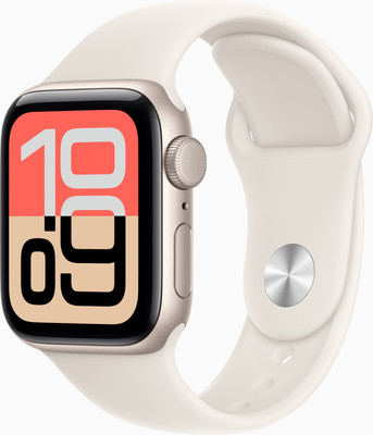 Умные часы Apple Watch SE 3 GPS 40mm (звездный свет/звездный свет спортивный ремешок S/M) -