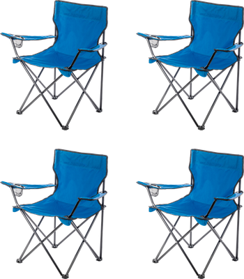 Комплект кресел складных Sundays ZC-CC005 (4шт, синий) -