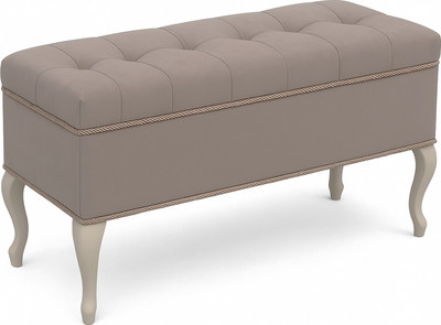 Банкетка Мебельград №15 (мора капучино/ясень жемчужный) - 