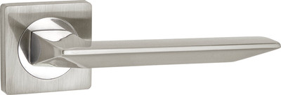 Ручка дверная Ajax furniture K.JK51.Ultra SN/CP-3 (матовый никель/хром) -