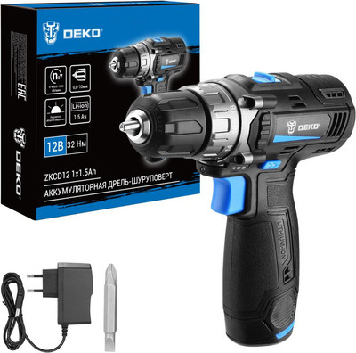 

Аккумуляторная дрель-шуруповерт, ZKCD12 / 084-1008