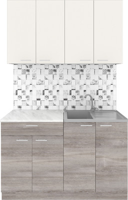 

Кухонный гарнитур, Альфа 1.2 без столешницы