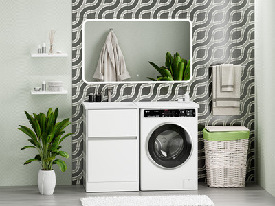 

Тумба с умывальником, Ингрид 60 / П-Инг01060-012Я+5216120