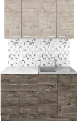 

Кухонный гарнитур, Альфа 1.2 без столешницы