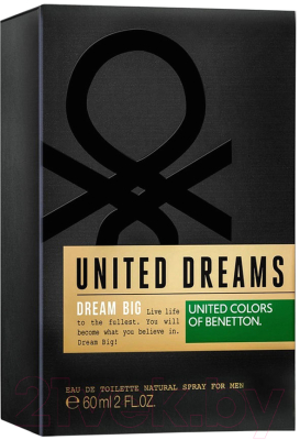 Туалетная вода United Colors of Benetton United Dreams Dream Big (60мл)