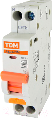 Дифференциальный автомат TDM SQ0202-0065