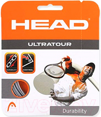 Струна для теннисной ракетки Head Ultra Tour 17 / 281104 (12м, серебристый )